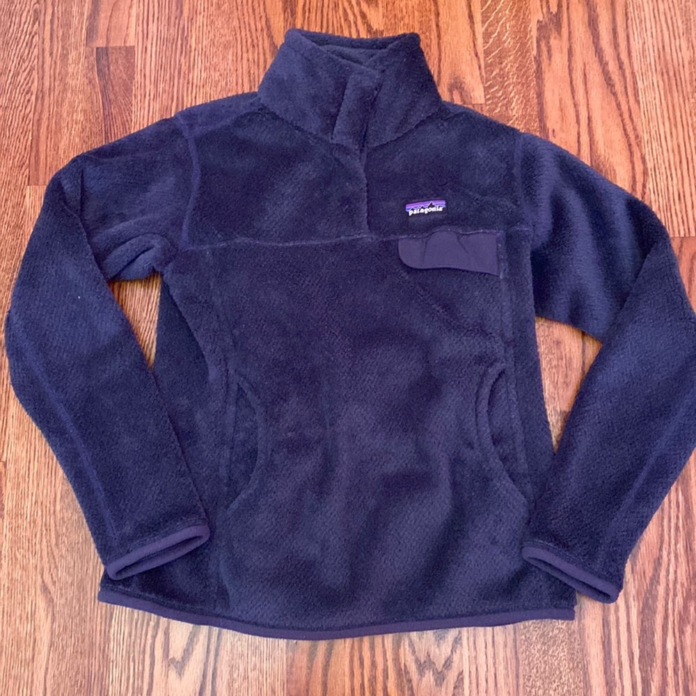 Women’s Patagonia Re-Tool snap pullover size small. Polartec thermal pro.